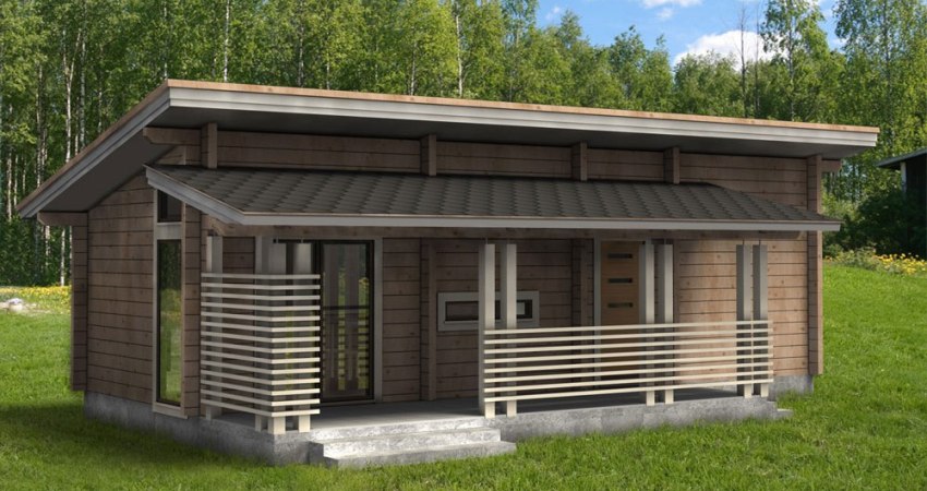 Vendita case mobili bungalow casa in legno for Case in legno prefabbricate su terreno agricolo